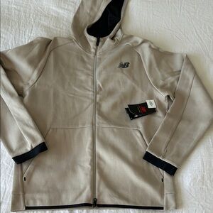 New Balance Men's Taupe Performance Jacket